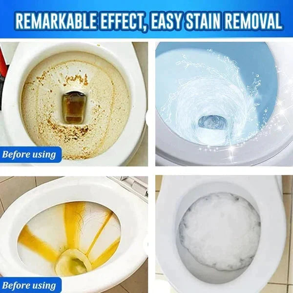 🔥POWERFUL ACTIVE OXYGEN TOILET CLEANING AGENT (PACK OF 2)🔥