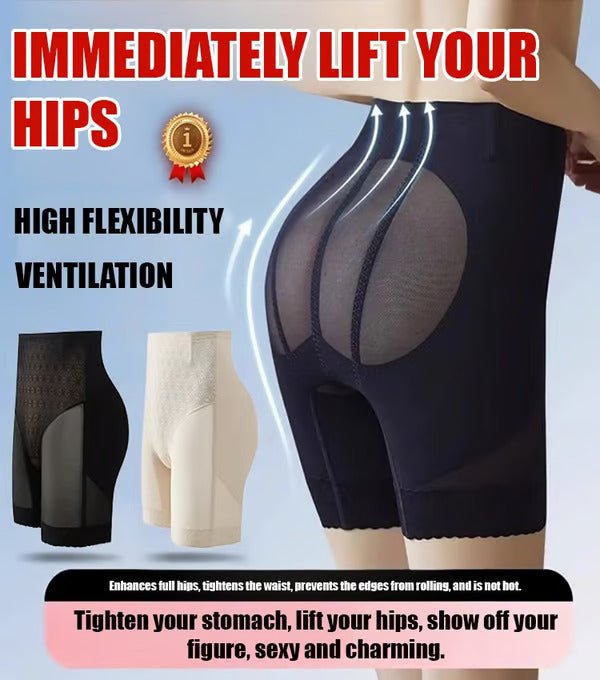4-in-1 UPGRADE-TUMMY AND HIP LIFT PANTS (Buy 1 Get 1 Free)