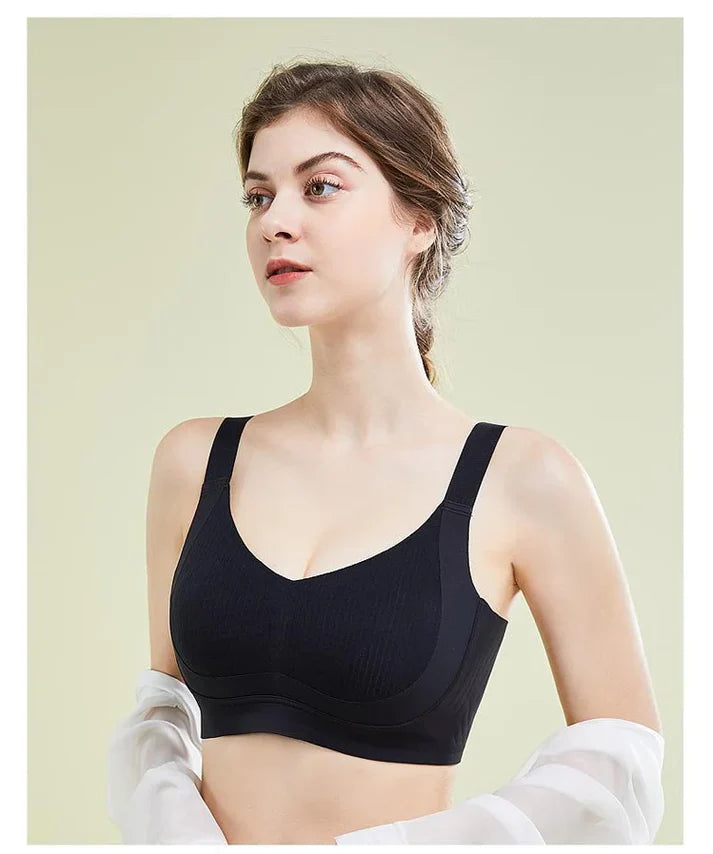 🔥LIMITED TIME OFFER🏆Wire-Free Non-Marking Skin-Friendly Push-Up Bra 🔥(Pack of 3)