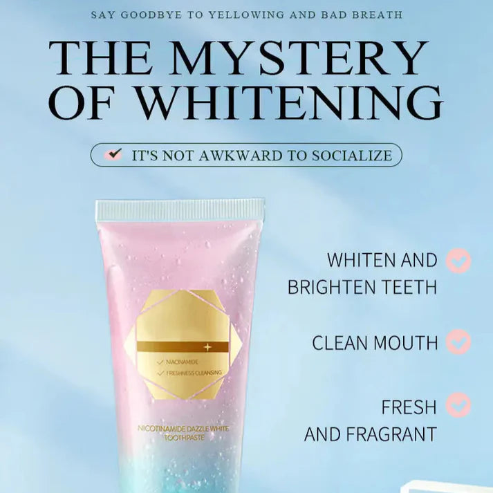 🔥Niacinamide Whitening Toothpaste ( BUY 1 GET 1 FREE ) 🔥