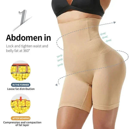 Branded 4-in-1 Shaper - Quick Slim Shape Wear Tummy, Thighs, Hips [ Effective &amp; Breathable ]