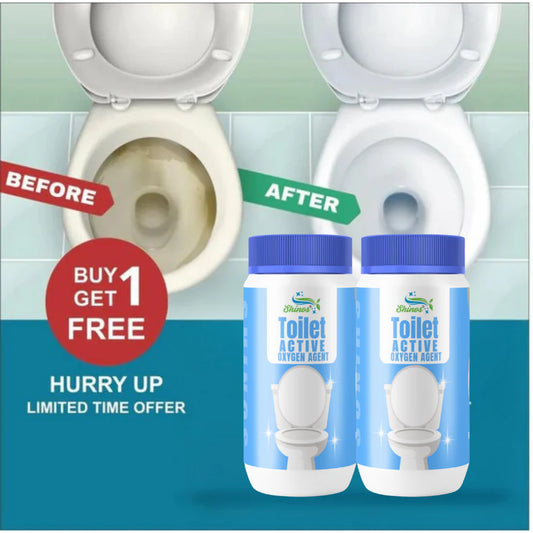 🔥POWERFUL ACTIVE OXYGEN TOILET CLEANING AGENT (PACK OF 2)🔥