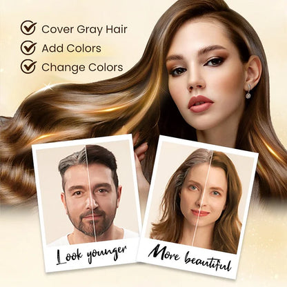 Long Lasting Natural Hair Dye Shampoo (Buy 1 Get 2 Free)