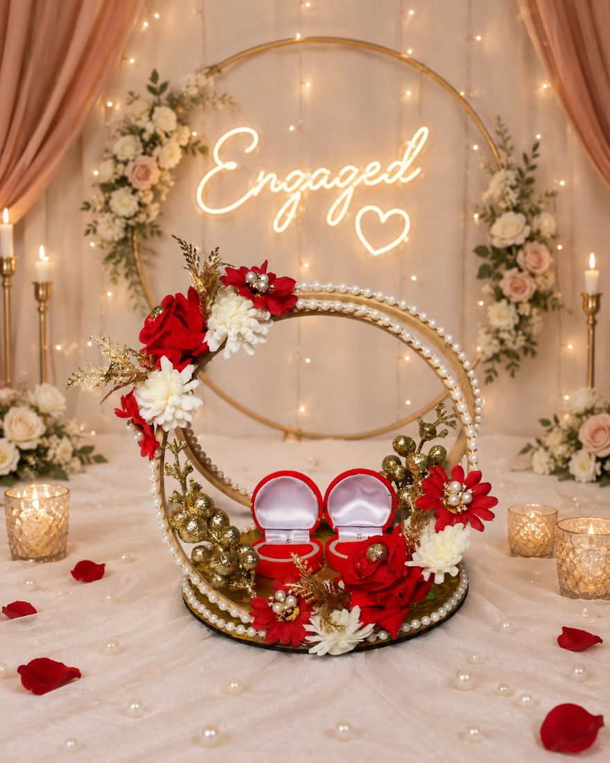 Royal Pearl ring tray