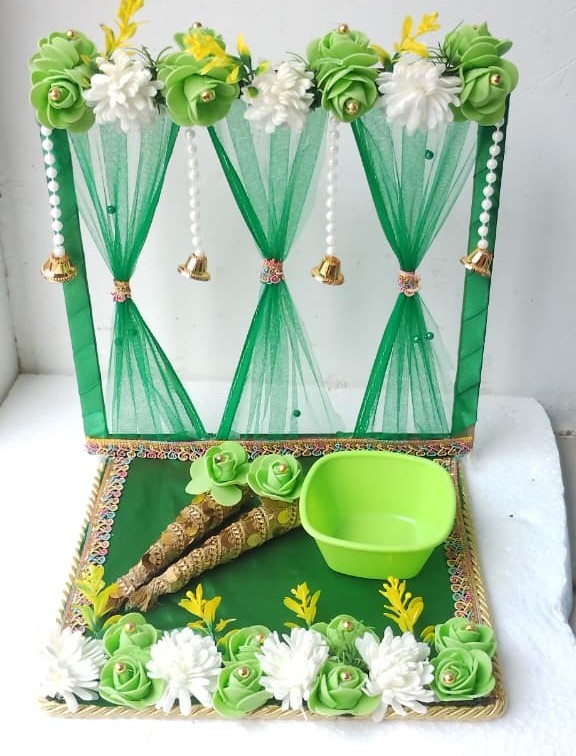 Mehndi platter